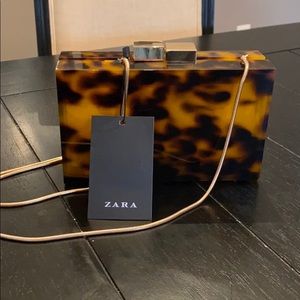 Zara Tortoiseshell Box Bag